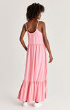 Z Supply Lido Slub Maxi Dress - Flamingo