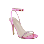 De Blossom Mark Pink Metallic Heel