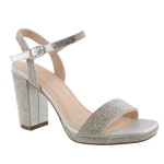 De Blossom Morita Silver High Heel