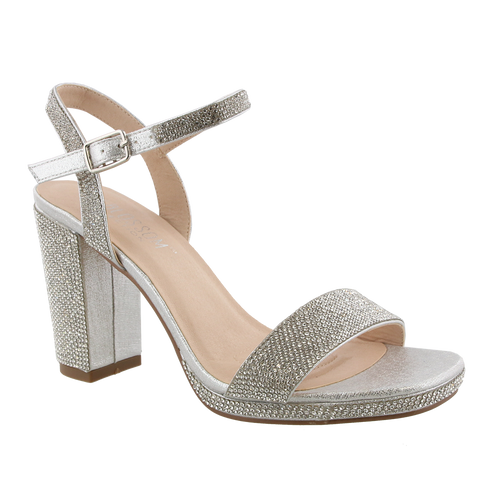 De Blossom Morita Silver High Heel
