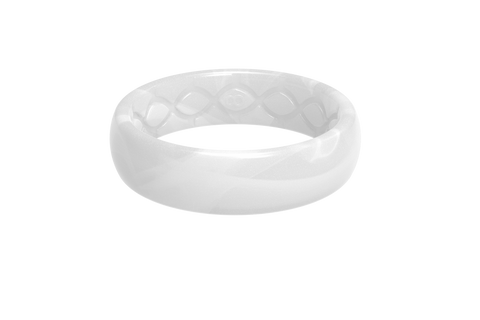 Groove Life Solid Pearl Thin Silicone Ring