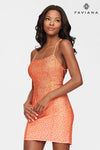 Faviana S10624 - Sunburst Orange Size 4