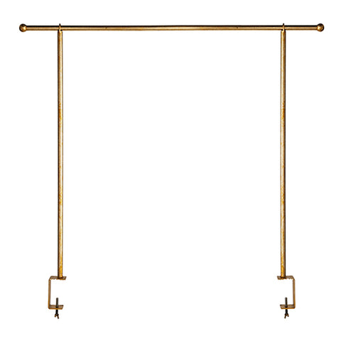 52.5" Gold Over the Table Adjustable Decorating Rod