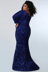 Sydney's Closet SC7319 - Sapphire Size 28W