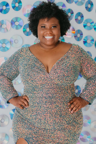 Sydney's Closet SC8111 - Blue Blitz Size 18W