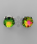 Multicolor Formal Stud Earrings