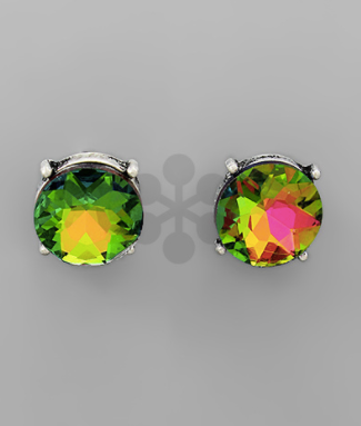 Multicolor Formal Stud Earrings