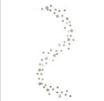 Glitter Star Garland