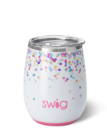 Drinkware - Swig Confetti Stemless Wine Cup (14 oz.)