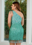 Rachel Allan 40127W - Jade Ombre Size 18W