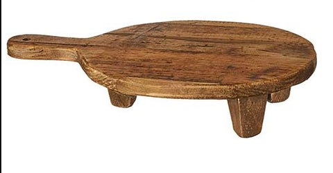 Home Decor - Tabletop 13" Oval Bread Board Riser