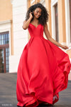 Sherri Hill 54300 - Red Size 14