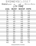 Sydney's Closet SC7334 - Peacock Size 24W