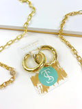 Raya Large Gold Hoop Earrings