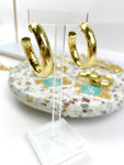 Raya Large Gold Hoop Earrings