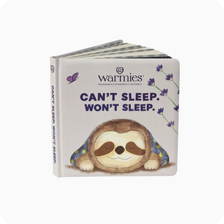 Warmies Can't Sleep. Won't Sleep. Board Book