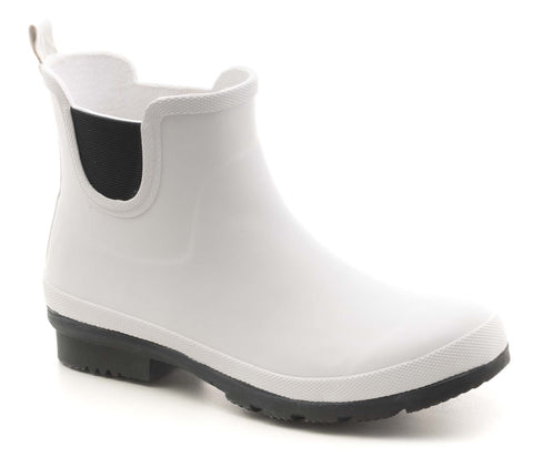 Corkys Footwear YIKES White/Black Weather Bootie