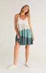 Z Supply Amalfi Colorblock Mini Dress - Matcha