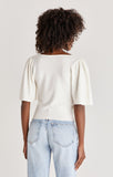 Z Supply Gigi Pointelle Sweater Top - Sandstone