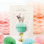 Gift Item - Birthday Pug Pop-Up Card