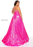 Rachel Allan 70130W - Hot Pink Size 20W
