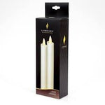 Home Decor - Flameless Candles Luminara Set of 2 8" Candle Sticks