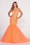 Ellie Wilde EW34011 - Orange Size 4