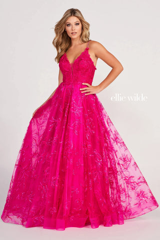 Ellie Wilde EW34051 - Magenta Size 4