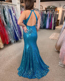 Faviana ES10692 - Sea Blue Size 12