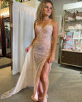 Sherri Hill 55312 - Blush Size 2