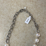 Maryna Jewelry Silver Chain/Pearl Coin Necklace