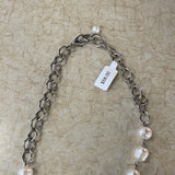 Maryna Jewelry Silver Chain/Pearl Coin Necklace