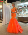 Ellie Wilde EW34011 - Orange Size 4