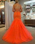 Ellie Wilde EW34011 - Orange Size 4