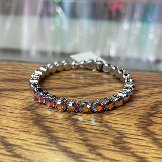 Jim Ball Bracelet  RB226 - Lt. Siam AB/Silver