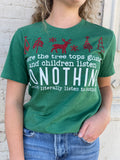 Children Listen to Nothing Vintage Boyfriend Tee