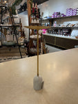 Home Decor - Candlestick 11.75" Marble Pillar Candle Holder