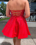 Sherri Hill 55198 - Red Size 12