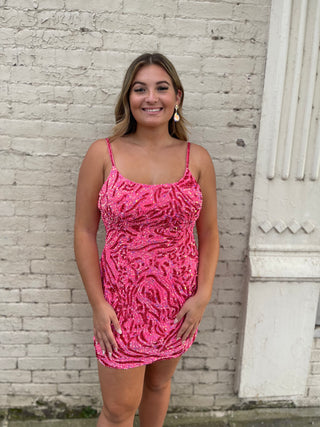 Rachel Allan 40183 - Fuchsia/Pink Size 10