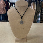 Maryna Jewelry Leather/Silver Coin