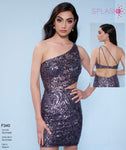 Splash by Landa F340 - Gunmetal Size 4