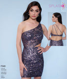 Splash by Landa F340 - Gunmetal Size 4