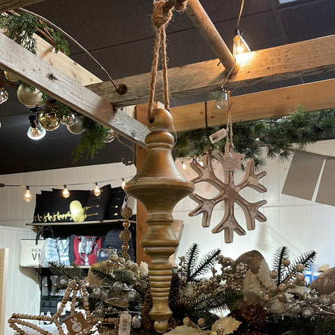 Christmas Decor - 13.5" Gold Finial