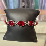 Jim Ball Bracelet RB233 - Lt. Siam/Silver