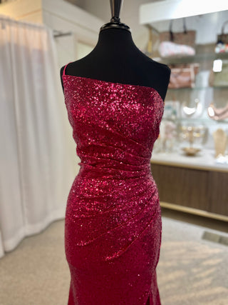 Sherri Hill 54869 - Berry Size 12