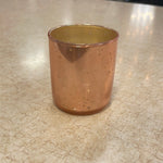 Home Decor - Candle Holder Small Pink Mercury Glass Votive Holder