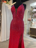 Vienna Prom 7952 - Red Size 10