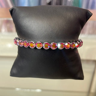 Jim Ball Bracelet  RB226 - Lt. Siam AB/Silver