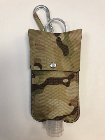 Large Camo Hand Sanitizer Pouch