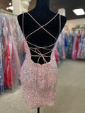 Sherri Hill 55123 - Pink Size 6